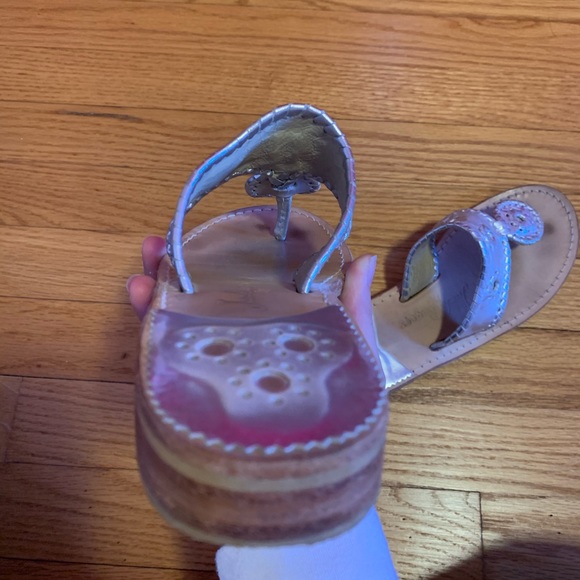 Jack Rogers - silver size 7 women’s sandal - Picture 5 of 7